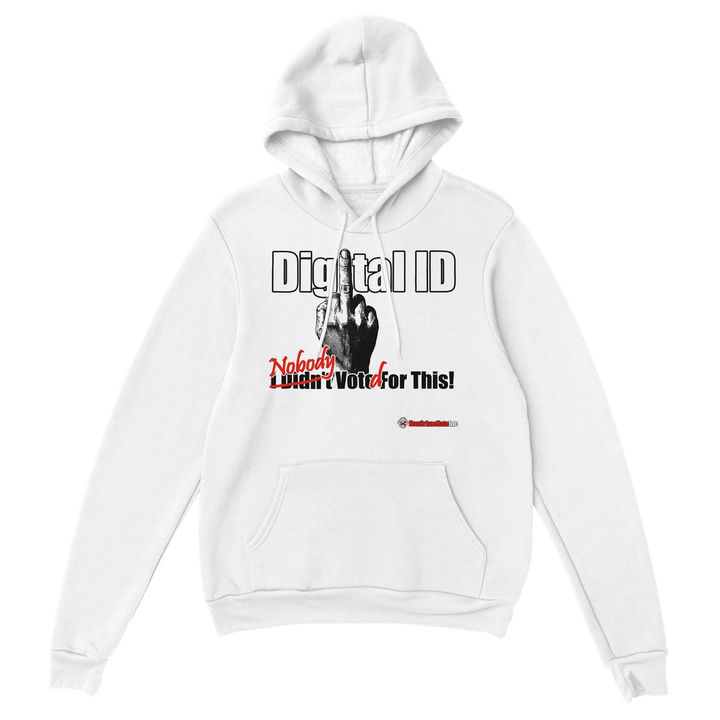 Digital ID: Simple Hoodie, white, front alt
